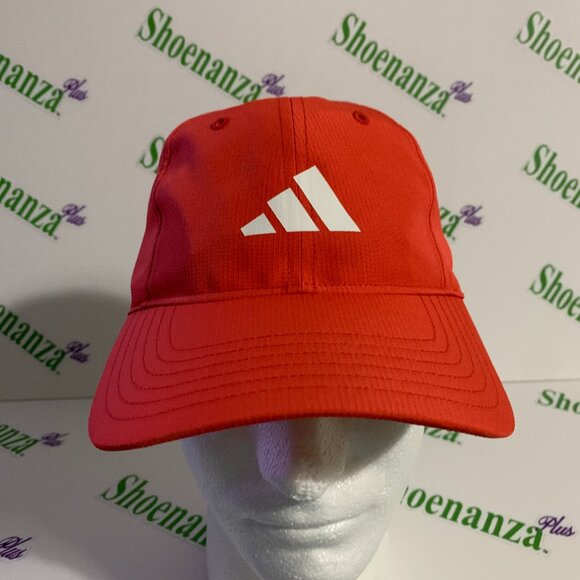 Adidas Hat W Tour Badge Cap Adjustable Strap Golf Womens Red White One Size - Picture 1 of 7